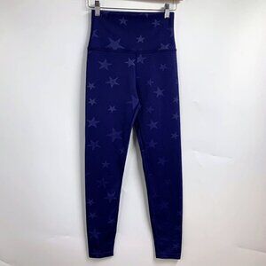 Starcycle Women's Star Print‎ Yoga Active Outdoor Stretch Leggings Size S